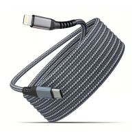 klack cable carga rapida aluminio irrompible usb-c a lighting 2 metros