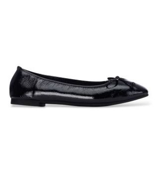Xti para mujer. 14641301-NEGRO Bailarinas 146413 negro (38), Plano, Ninguno, Casual, Clásico, Charol