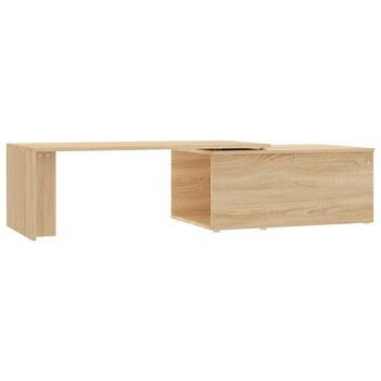 Mesa De Centro 150x50x35 Cm Madera - Marrón
