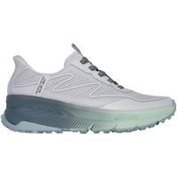 skechers zapatos slip-ins switch back - mist 180157-gygr gray green para mujer