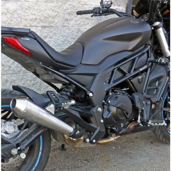 Silenciador de escape Benelli 502 C E4 Mass Cafe Racer