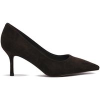 chiconic zapatos de tacon brown nappa para mujer