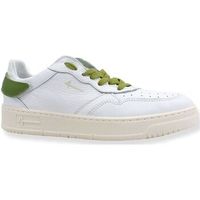 fourline deportivas moda 4line sneaker low max bianco verde pistacchio x08 para hombre
