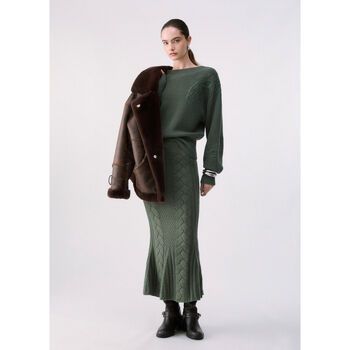 Liu Jo Falda Falda falda midi de punto para mujer