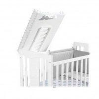 cambiador de cuna micuna cp-744 estrellas gris