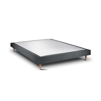 Base De Cama Rígida 15 Milano  Anthacite Cónica 200 X 105 Cm