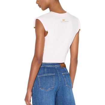 Elisabetta Franchi Camiseta tirantes ma00766e2-fl2 para mujer