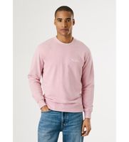 pepe jeans para hombre pm582918 sudadera terrel osa l casual rosa algodon
