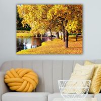 pintura decorativa lienzo 32928863070100 multicolor 70x100 cm