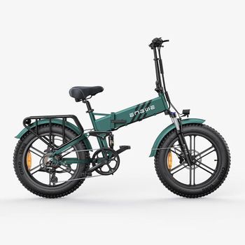 Bicicleta Eléctrica Engwe Engine Pro 2.0 - Neumáticos De 20 Pulgadas Motor 750w Batería 52v16ah Autonomía 110km - Verde
