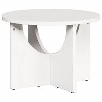 mesa de cafe 50 x 50 x 35 cm madera maciza de pino