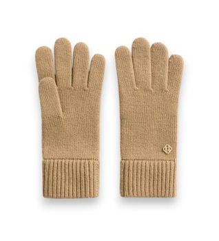 Gant para mujer. 4930023 Guantes Wool Gloves beige (OSFA), Casual, Lana