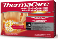 thermacare lumbar y cadera 2 parches para el dolor