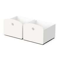 cajones inferiores infantil longane color blanco mate 39x49x49 cm
