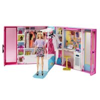 barbie fashionistas armario de ensueno con muneca y accesorios 3 anos