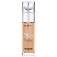 loreal paris true match liquid foundation with spf and hyaluronic acid 30ml various shades - 8w golden cappucino