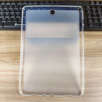 Funda transparente de TPU suave para Samsung Galaxy Tab A 9,7 2015 SM-T550 / Tab E 9,6 SM-T560, funda protectora a prueba de golpes