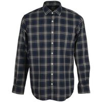 cafe coton camisa manga larga devin para hombre