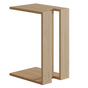 Mesa Auxiliar Tesauro Roble Safir 30x57x40cm Comedor