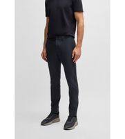 boss para hombre 50534303 pantalon commuter slim marino 44 casual poliester reciclado sostenible
