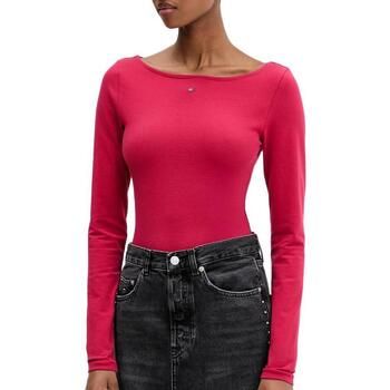 Tommy Hilfiger Camiseta manga larga Tjw Slim S Flag para mujer