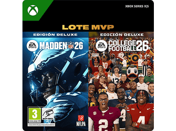 Xbox Series X S COLLEGE FOOTBALL 26: MVP BUNDLE (College Football 26 Ed. Deluxe + Madden NFL Deluxe) (Código de descarga)