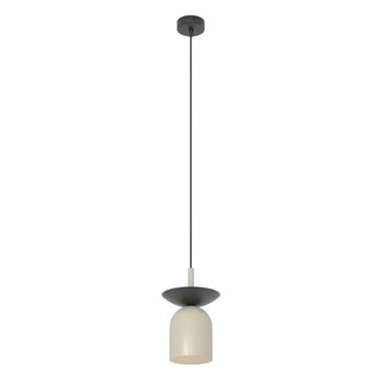 Lámpara colgante lorenza moka+negro