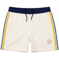 sergio tacchini short monte velour shorts gardeniamaritime blue para hombre