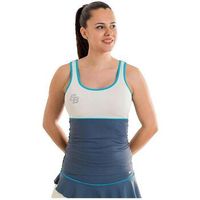 bb camiseta tirantes t-shirt gris denim para mujer