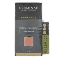 germinal radiance serum foundation light medium 30ml  1 amp