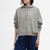 barbour katie cotton-jersey hoodie - uk 18