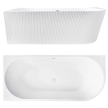 Bañera De Esquina Wenus White 170 Left
