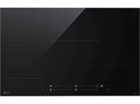 placa induccion - lg cbiz3035b 4 zonas 2 zonas flex 80 cm cristal negro