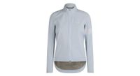 chaqueta de lluvia rapha core para mujer azul blanco