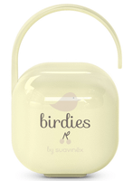 suavinex birdies portachupetes con asita flexible beige