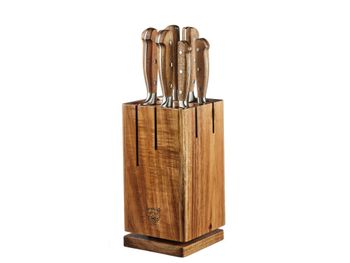 Bloque de cuchillos de cocina jakob skagen - 7 piezas