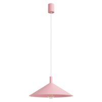 lampara colgantes rosa acero alt 135 cm