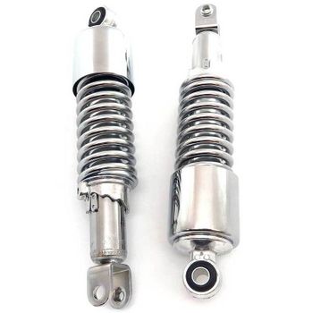 Doble amortiguador trasero Horquilla de 290mm Emgo Old Style cromo