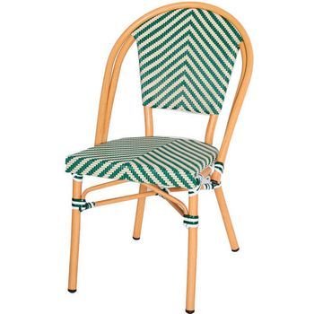 Silla París Verde Eme Mobiliario