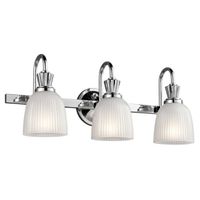 aplique de pared para banos cora 3 luces
