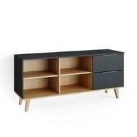 mueble bajo para tv nautica 134 x 61 cm vicco