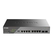 D-Link DSS-200G-10MP/E switch Gestionado L2 Gigabit Ethernet (10/100/1000) EnergÃa sobre Ethernet (PoE) 1U Gris