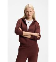 hugo para mujer 50535240 sudadera dalfine marron l casual algodon