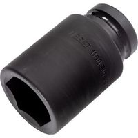 hazet 1100slg-46 llave de vaso de impacto r hexagonal r cuadrado hueco 1 pulgada 25 mm r perfil de hexagono exterior r 46 mm