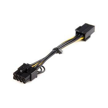 Startech Cable Adaptador de Alimentación PCI Express 6 pines a 8 pines