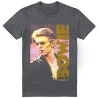david bowie camiseta manga larga skin para hombre