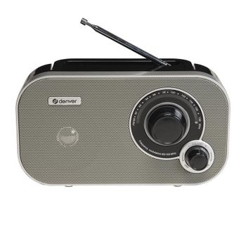 Radio Personal Denver TR-51GR Analógica FM Gris Antena Externa