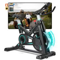 bicicleta de ejercicio wenoker con app resistencia magnetica ergometro volante de inercia pesado monitor lcd bicicleta estacionaria con capacidad de carga de hasta 160 kg
