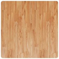 tablero de mesa  tablero escritorio cuadrada madera roble marron claro 90x90x4 cm