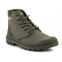 palladium zapatillas altas pampa hi coated 74375-377-m dusky green para hombre